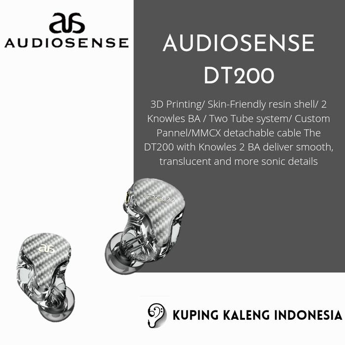 Gambar AudioSense DT200 IEMs dari Kuping Kaleng Indonesia undefined Tokopedia