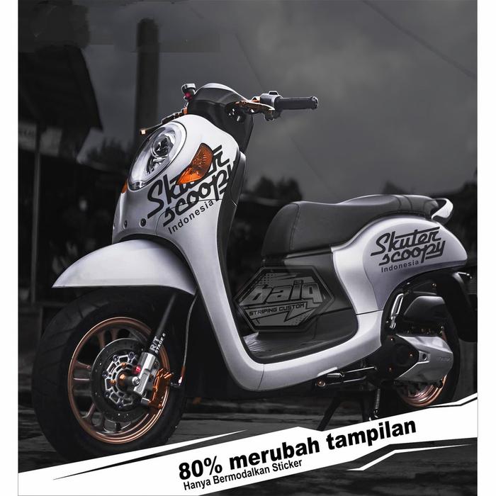 Gambar CUTTING STIKER SCUTER SCOOPY BAHAN ORACAL GERMANY DAN HOLOGRAM - Merah, honda scoopy dari Andre.dzaki85 undefined Tokopedia