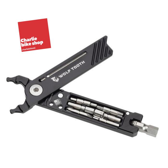 Gambar Wolf tooth 8-Bit Pack Pliers - Multi Tool - Silver dari Charlie Bike Shop 2 undefined Tokopedia