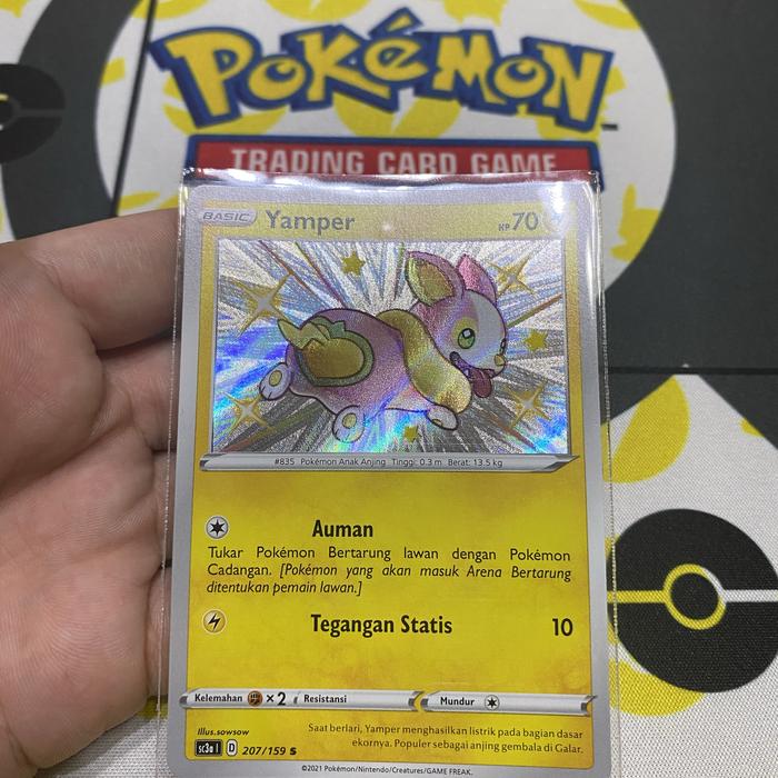 Gambar Kartu Pokemon Yamper Shiny dari CosbabyStore undefined Tokopedia