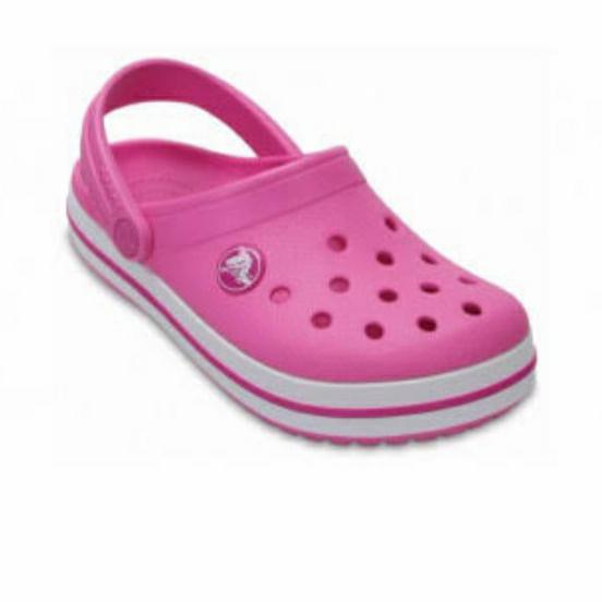 Gambar sepatu sendal crocs anak original - pink basic, c8 dari GEN.Stuff undefined Tokopedia