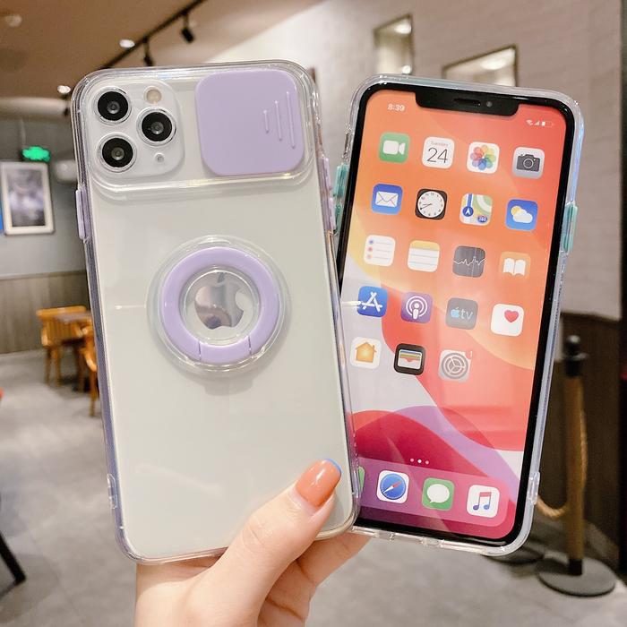 Gambar Case iPhone 11 11 Pro 11 Pro Max Camera Protection With iring Softcase - LILAC, iPh 11 Pro Max dari VMTStore_NEW undefined Tokopedia