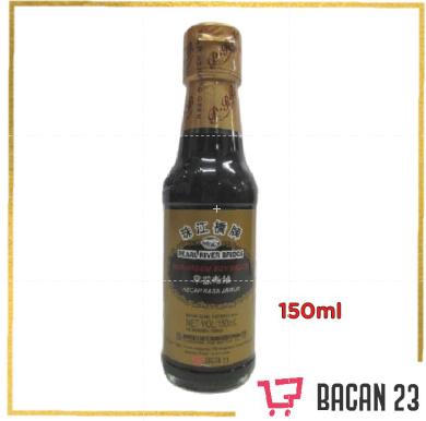 Gambar Kecap Asin - Mushroom Soy Kecap Jamur Dark Pearl River Bridge (150ml) - Soysauce (asin) dari Toko Bacan 23 undefined 3 Tokopedia