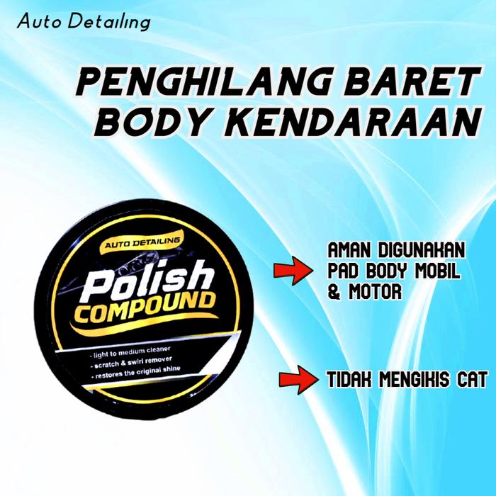 Gambar Body Compound / Penghilang Baret Mobil / Kompon Mobil - Kompon 100gr dari one detailing undefined Tokopedia