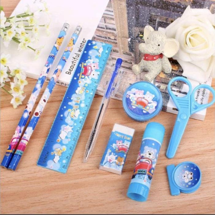 Gambar Stationary set alat tulis paket - Biru dari Sprintt undefined Tokopedia