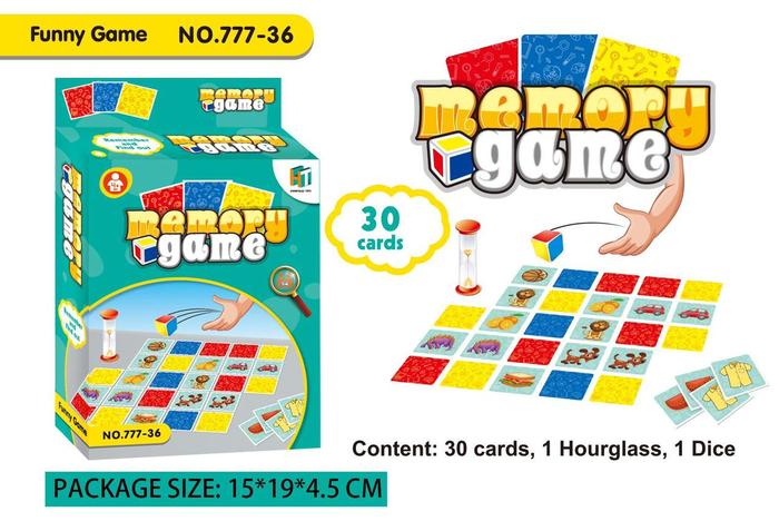 Gambar MEMORY MATCHING GAME - 777-18 MAINAN MENGINGAT GAMBAR / DAYA INGAT ANA - MEMORY GAME dari D'Best Toys undefined Tokopedia