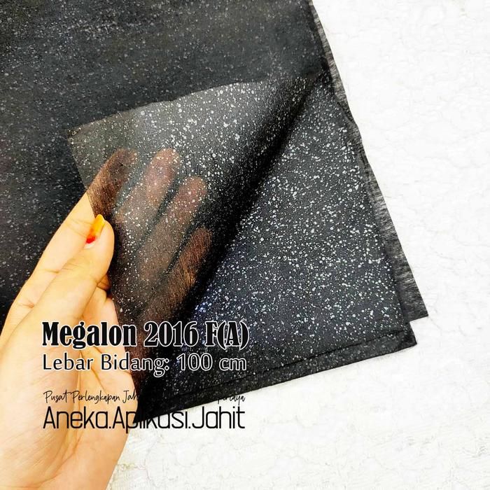 Gambar KAIN KERAS VISLIN PER METER - 2016 F(A) MEGALON - Hitam dari Aneka Aplikasi Jahit undefined Tokopedia