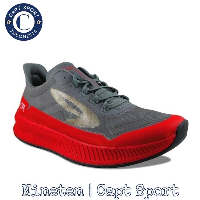 Gambar SEPATU RUNNING GEIST EKIDEN 910NINETEEN Abutua/Merah ORIGINAL - 40 dari captsport indonesia undefined Tokopedia