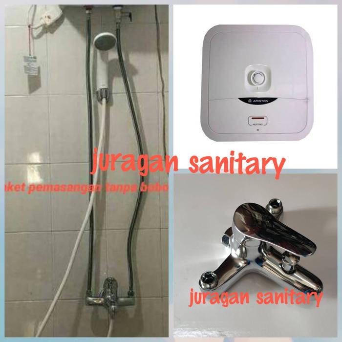 Jual Pemanas Air / Water Heater Ariston 10L 1 set + Pemasangan Kran Mixer -  Jakarta Barat - Juragan Sanitary | Tokopedia