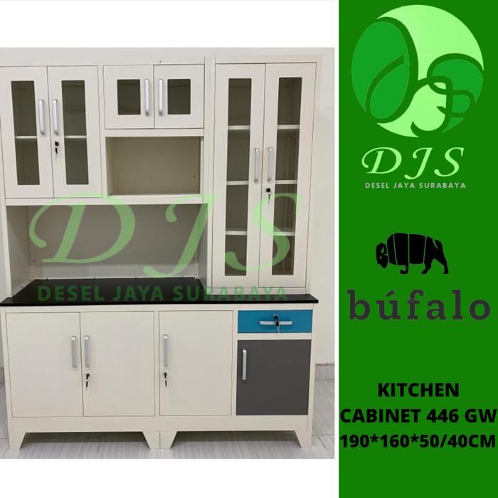 Jual Kitchen Cabinet Besi - Kitchen Set Besi - Lemari Dapur Besi 446 GW ...