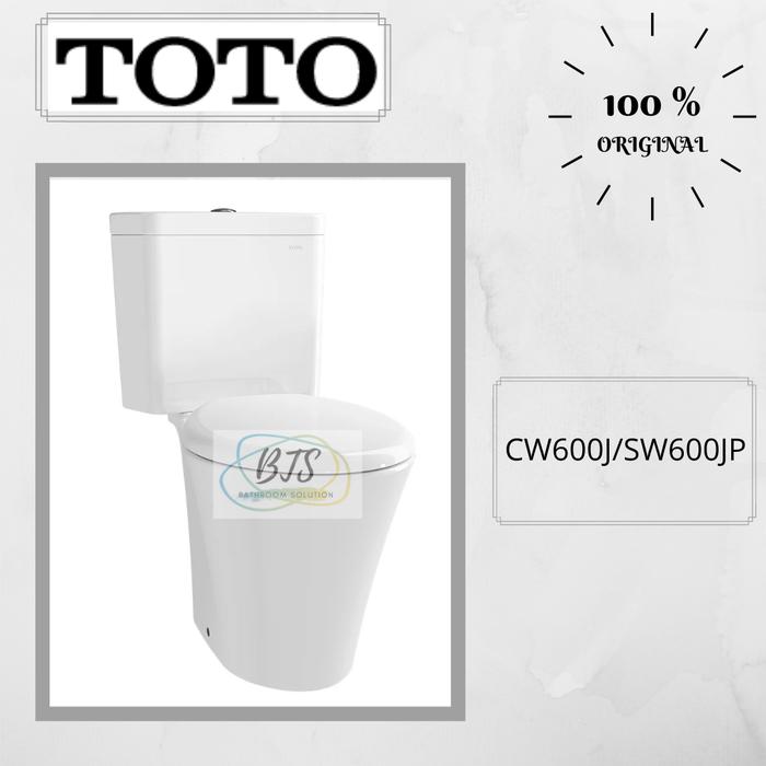 Jual Closet Duduk TOTO CW600 / CW600J - tutup standart - Kota Tangerang ...