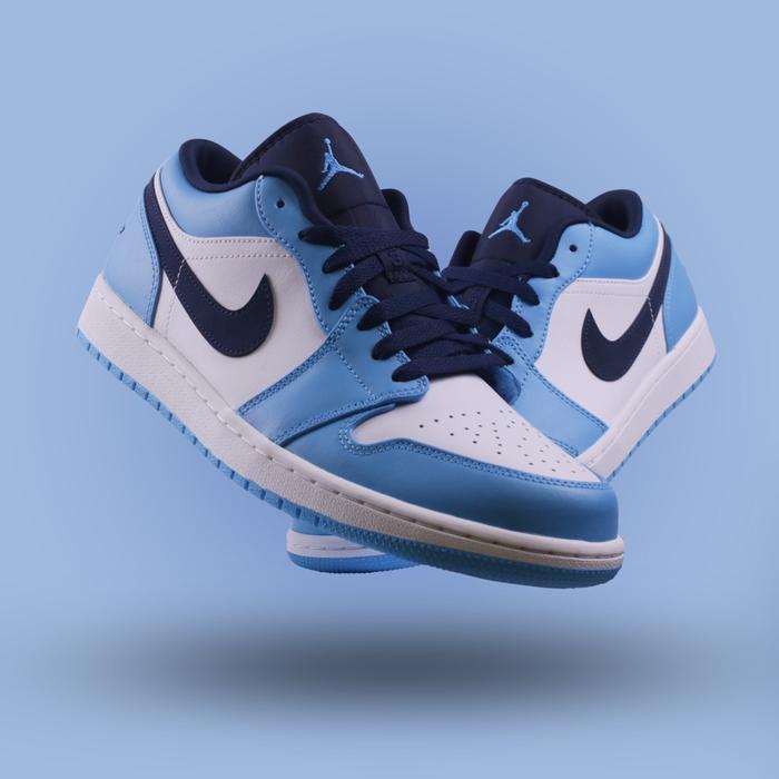Nike Air Jordan Low UNC 2021 (100% authentic) other size ask! di  Wigenshoes Official Tokopedia