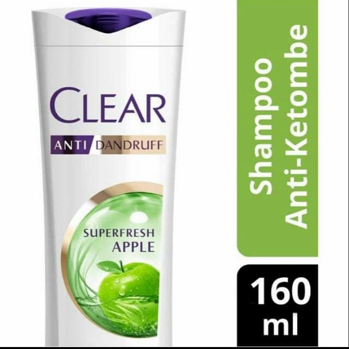 Gambar clear shampoo 160 ml - superfres apel dari Double-SS-shop undefined Tokopedia