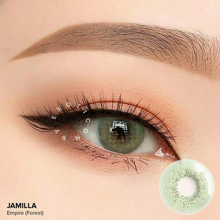 Gambar Softlens X2 JAMILLA by EXOTICON 14.5 MM Softlens Soflen JAMILLA JAMILA - Empire Forest, NORMAL dari Kacamata Medan undefined Tokopedia
