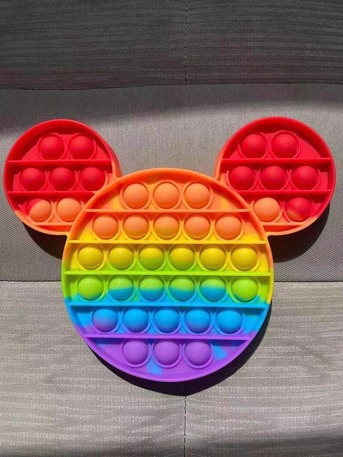 Gambar Pop It Rainbow Unicorn Fidget Toy Langka Murah Berkualitas Unik Mainan - mickey dari yuhai_0055 undefined Tokopedia