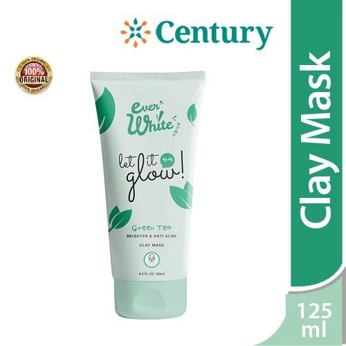 Gambar Everwhite Let It Glow Green Tea Clay Mask 125ml dari Apotik Century undefined Tokopedia