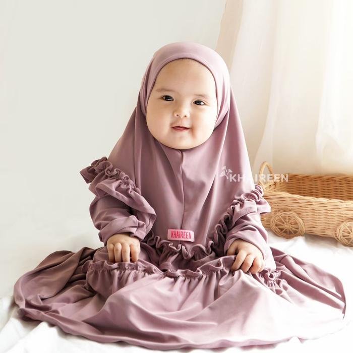 Gambar Gamis anak Curly - hazelnut, NB dari muslimahcilik undefined Tokopedia