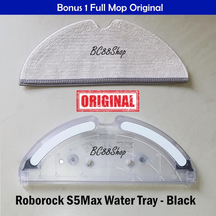 Gambar Roborock S5 Max Watertank / Water Tray / Water Tank (Tangki Air) - Black WaterTray dari BC88Shop undefined Tokopedia