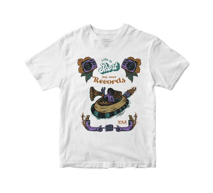 Gambar TEES | VOLX MERCH VM004 - M, Putih dari volx records store undefined Tokopedia