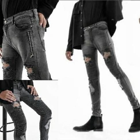 Jual Uprise Denim Jeans Dark Gray / X2 