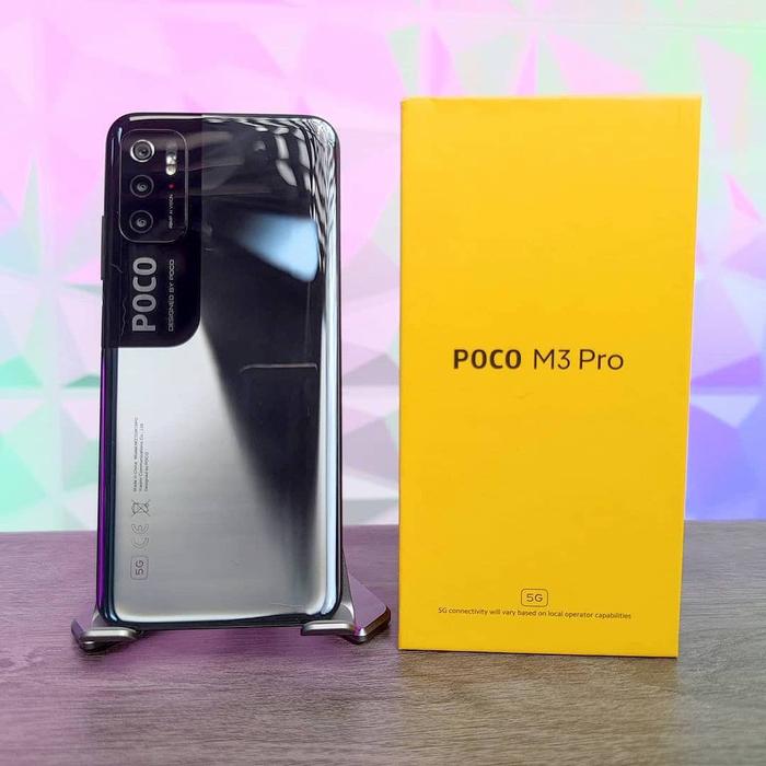 Gambar POCO M3 PRO 5G 6/128 GB [ Garansi Resmi BNIB - Segel box - No Repack] - Hitam dari okeponselbandung undefined Tokopedia