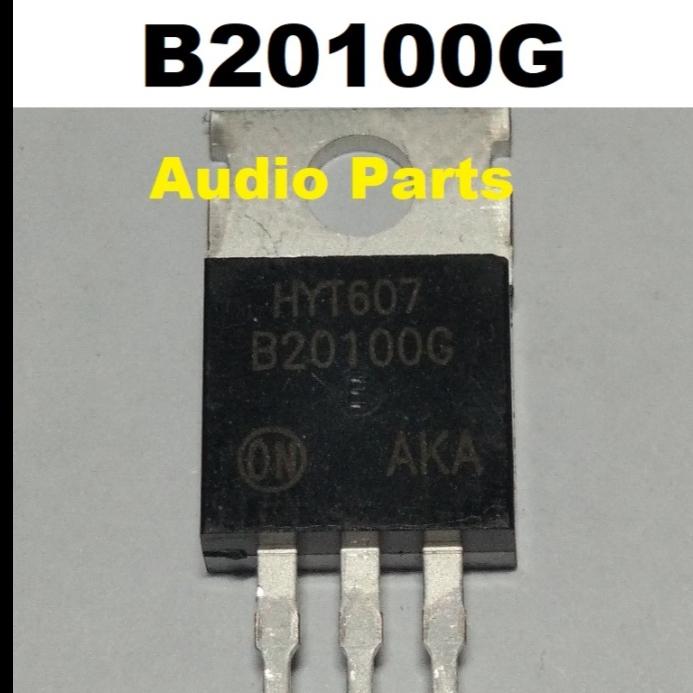 Gambar MBR20100CT MBRF20100CT B20100G 100V 20A 100 V 20 A Schottky Diode - B20100G dari Audio Parts undefined Tokopedia