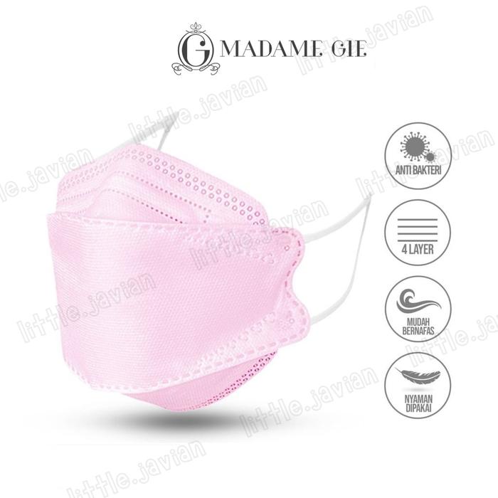 Gambar Madame Gie Protect You KF94 Mask - Masker Korea 4ply - pink, 1 pcs dari little_javian undefined Tokopedia