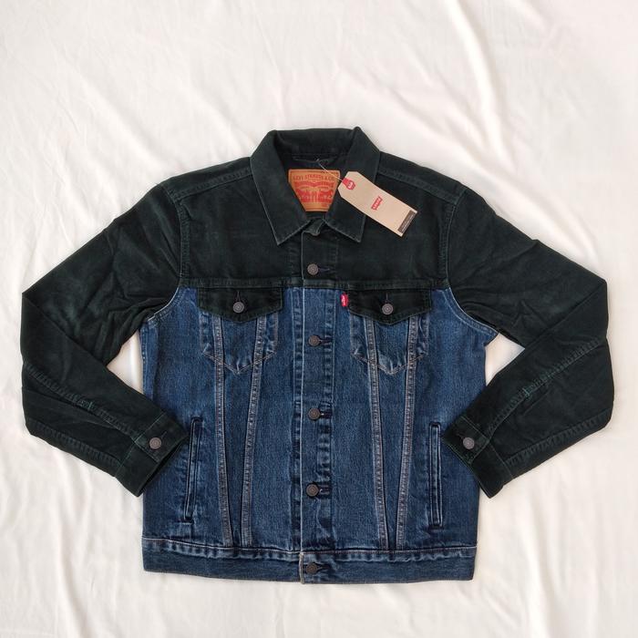 Jual Levi's Trucker Jacket Cord n Denim 