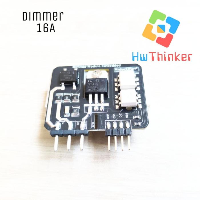 Gambar RobotDyn Embedded Dimmer Module 3.3V/5V logic 4A/16A 600V for Arduino - 16A dari HwThinker undefined Tokopedia