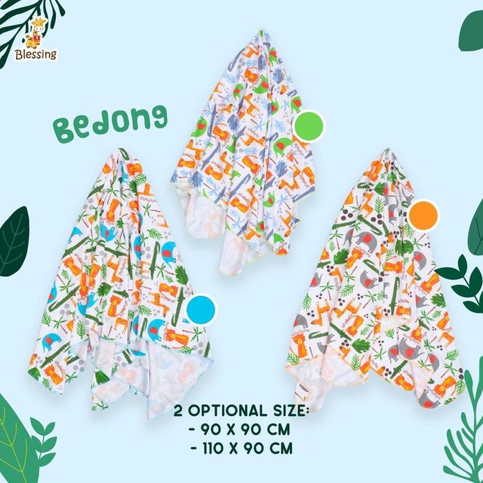 Gambar Blessing babywear-Babywrap/bedong baby-a3w-Croco - 90cmx90cm dari BLESSING Babywear undefined Tokopedia