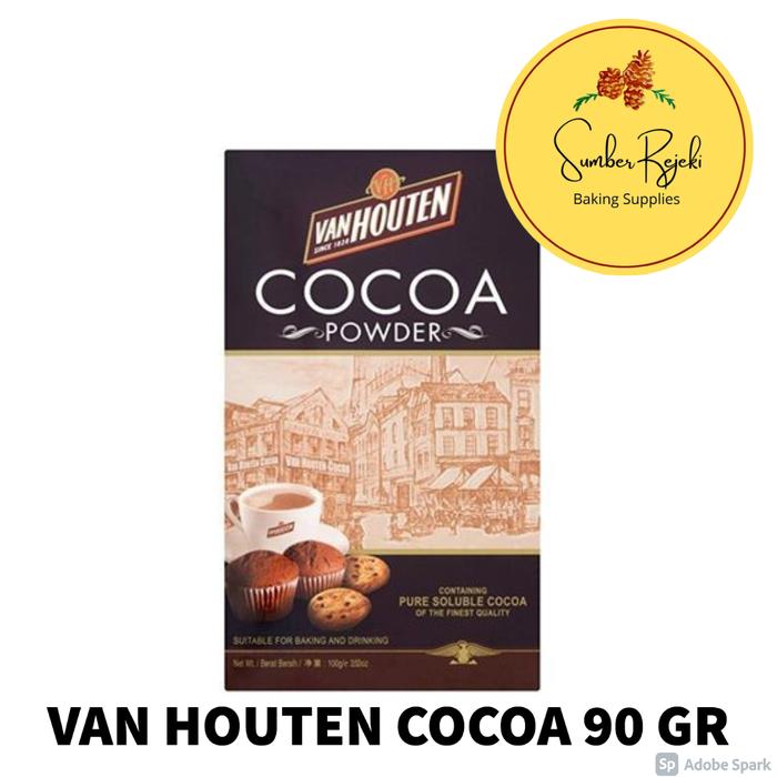 Gambar Van Houten Cocoa Cokelat Bubuk 90 Gr dari SR BAKING SUPPLIES undefined Tokopedia