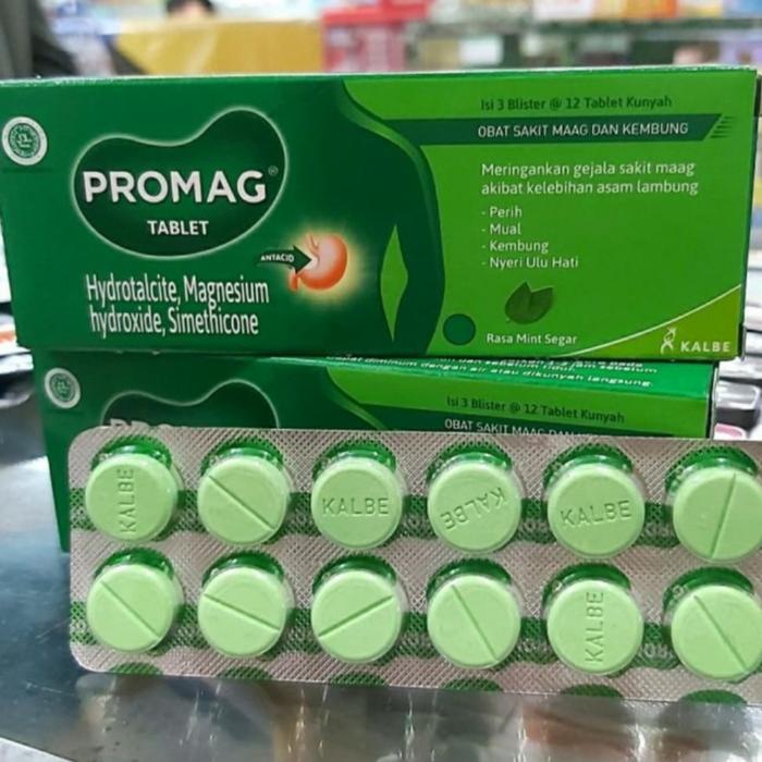Gambar Promag tablet maag strip isi 10 tablet dari SENJA FARMA undefined Tokopedia