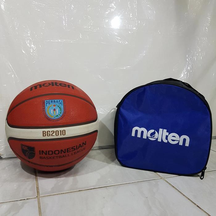 Gambar Bola Basket Molten BG2010 Bundling Tas - Biru dari Surabaya Sport Center undefined Tokopedia