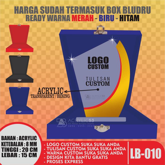 Gambar PLAKAT, PLAKAT AKRILIK, PLAKAT ACRYLIC, VANDEL, PIAGAM 20X15 + BOX L07 dari ACRYLIC 53 undefined Tokopedia