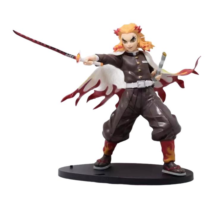 Gambar ACTION FIGURE DEMON SLAYER RENGOKU KYOUJUROU TOPPER CAKE MAINAN - Rengoku B dari ToysColection undefined Tokopedia