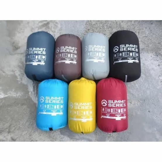 Gambar Sleeping Bag Polar Bulu SUMMIT SERIES Terbaru - Biru Muda dari Themaze Shop undefined Tokopedia