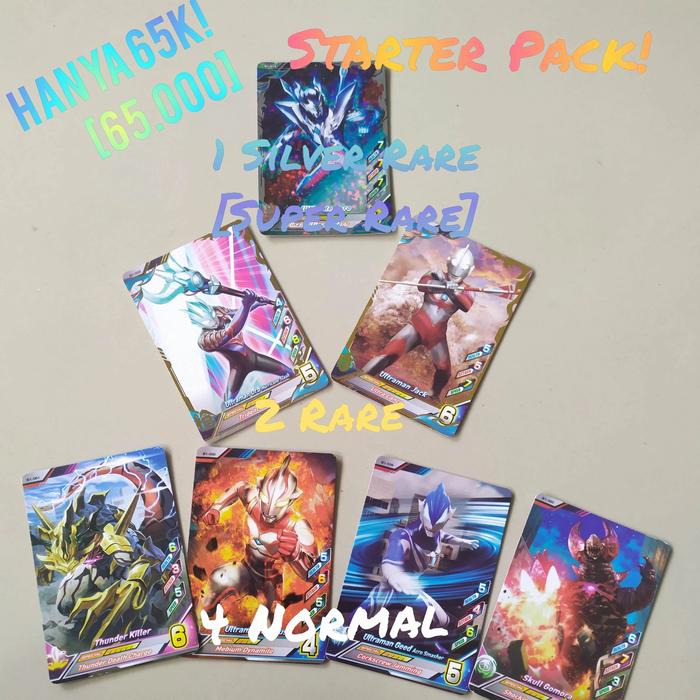 Gambar Starter Pack Kartu Ultraman Fusion Fight RB Ver.1 Indonesia! dari Toy Box Magelang undefined Tokopedia