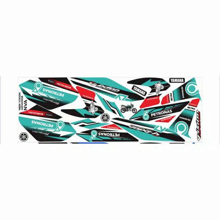 Gambar STRIPING STIKER YAMAHA VIXION NEW NVA/ STICKER VIXION NVA PETRONAS - Tosca dari MubaroqSTRIPING undefined Tokopedia