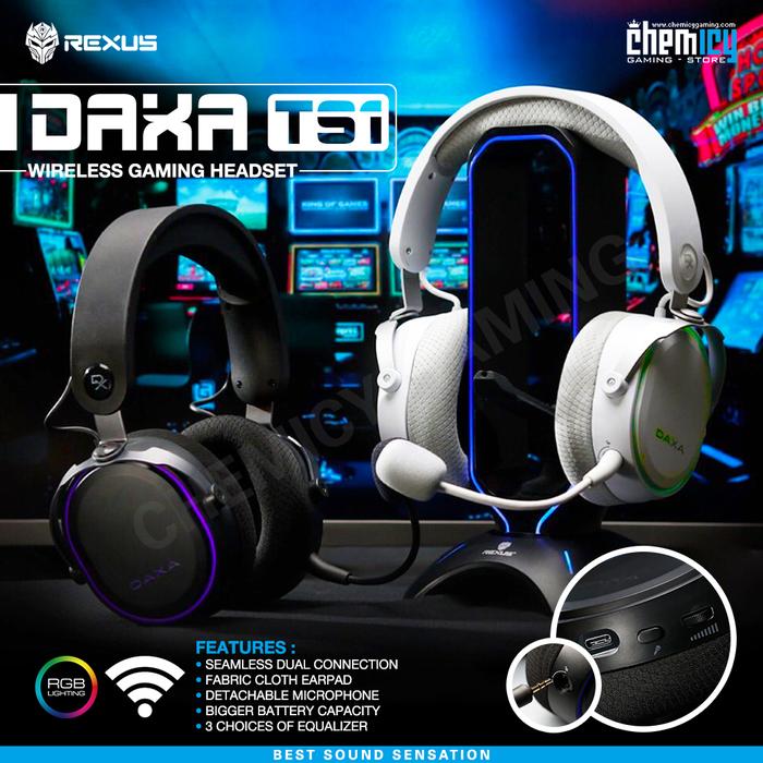 Jual Rexus Daxa TS1 RGB Wireless Gaming 