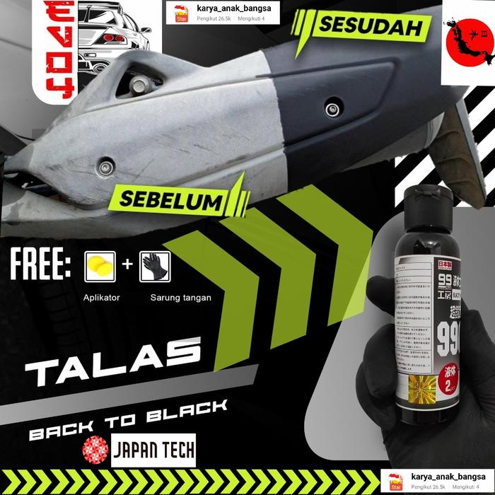 Gambar Penghitam Black Trim Body Motor Mobil 100ml - Black 100ml dari ALLIGATORS OFFICIAL Kota Administrasi Jakarta Selatan Tokopedia