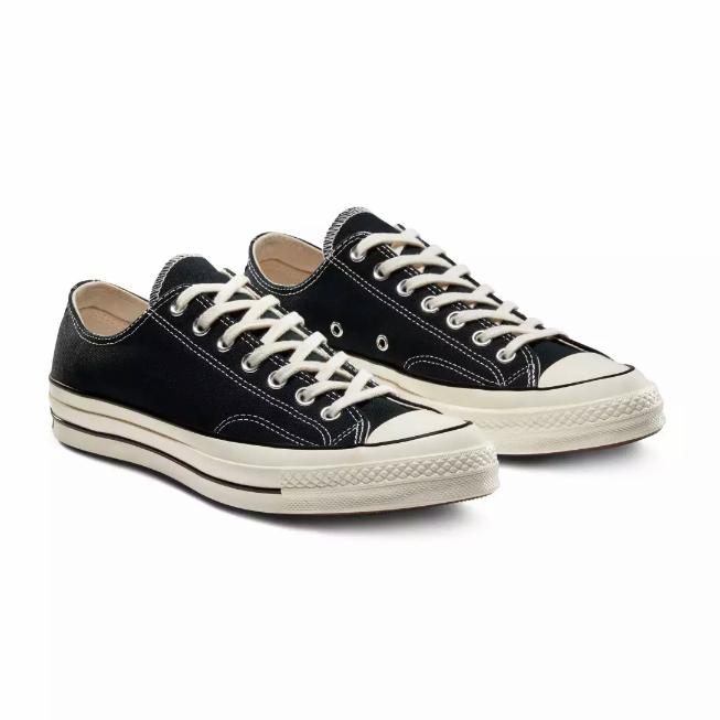 Gambar CONVERSE CHUCK TAYLOR 70s LOW OX BLACK WHITE dari Zalfauzi undefined Tokopedia