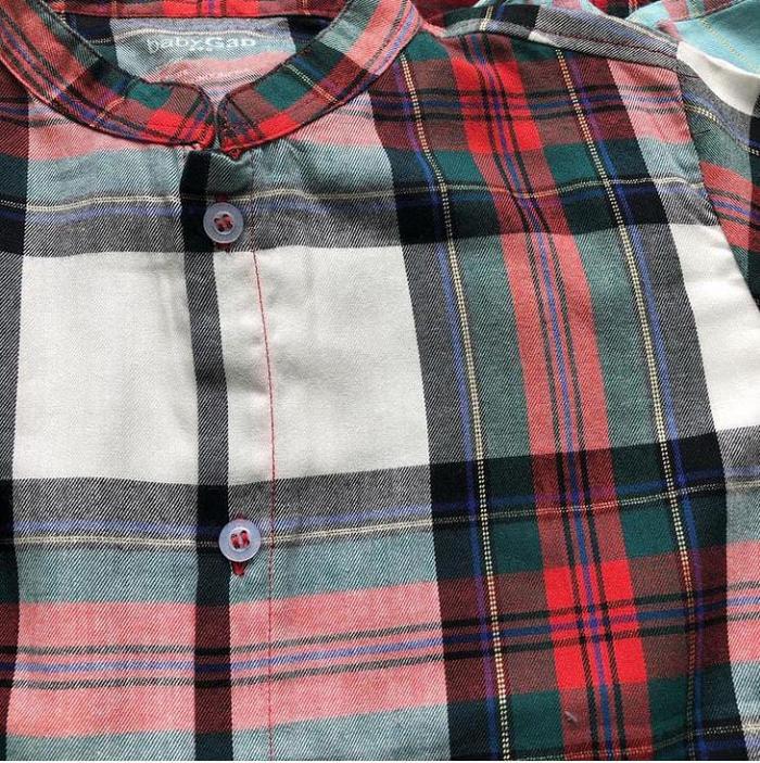 Gambar Kemeja Anak Laki-Laki 2 3 4 5 Tahun - Merah abu, 3 tahun dari Baju Anak dan Bayi Mamiyo undefined Tokopedia
