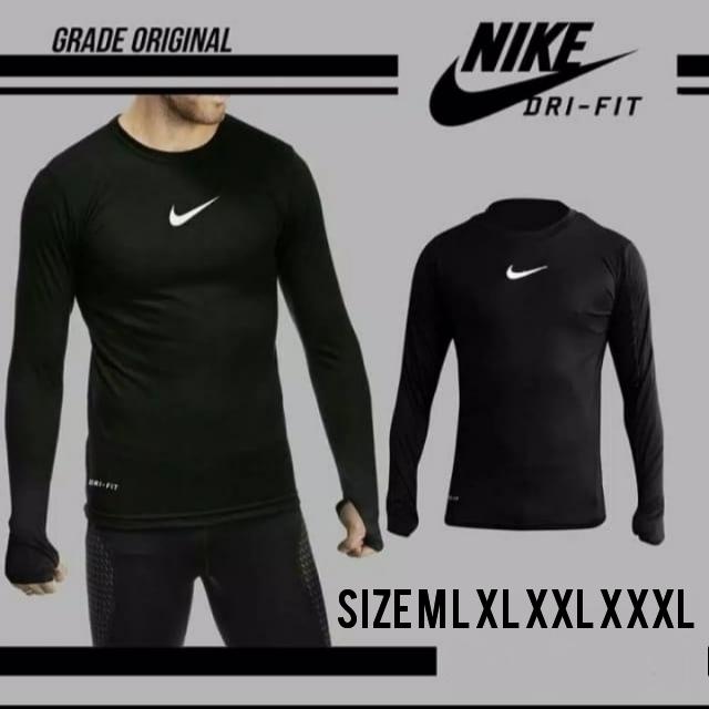 Gambar Baju Manset Baselayer Pria Panjang Jumbo - Adidas, M dari tokoghifary undefined Tokopedia