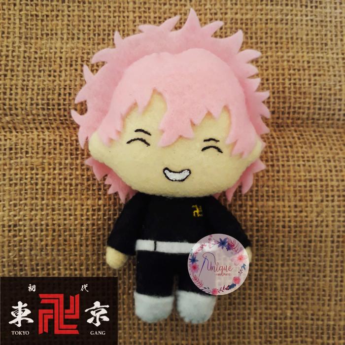 Gambar Boneka Tokyo Revengers/Tokyo Manji - 13cm - Shouya (Smiley) dari Unique_Handmade undefined Tokopedia