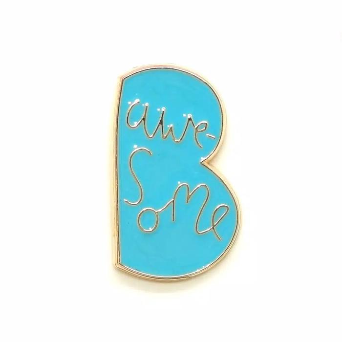 Gambar W! Accessories Pin Enamel Love Yourself 60778901 - be awesome dari W Accessories by Scoop undefined Tokopedia