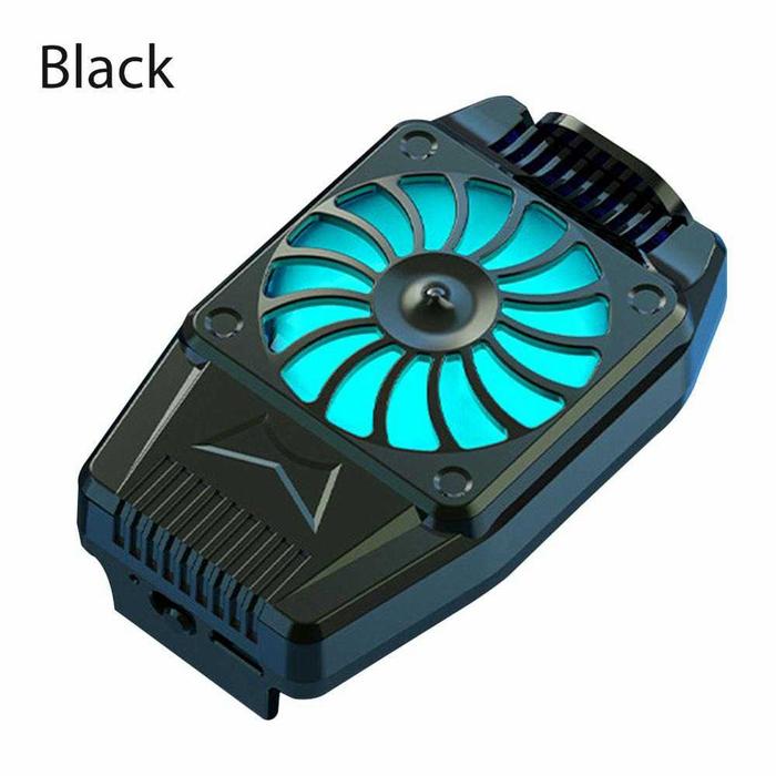 Gambar Kipas Pendingin Cooling Fan HP Handphone Smartphone - Hitam dari Waroeng-DnD undefined Tokopedia