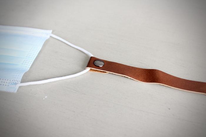 Gambar Konektor Masker Hijab Kulit / Penyambung Masker Earloop / Sambungan Ma - tan dari Garut Kulit_NEW undefined Tokopedia