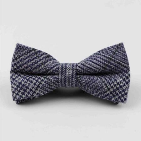 Gambar Wool Bowtie Motif Plaid - Biru dari Dapperdude's Store undefined Tokopedia