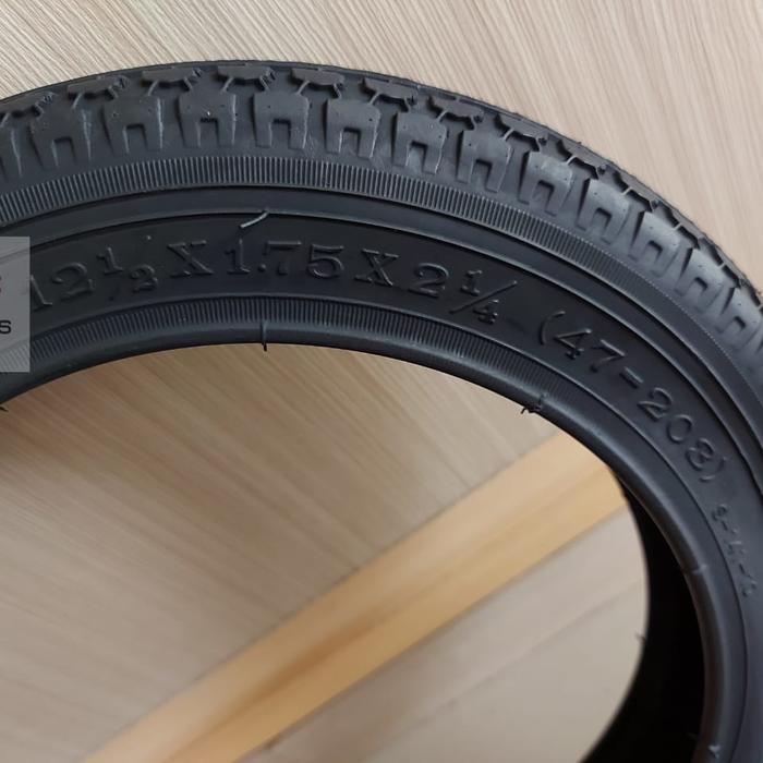 Gambar Ban sepeda 12 x 1.75 swallow - Hitam dari Solaris Bike undefined Tokopedia