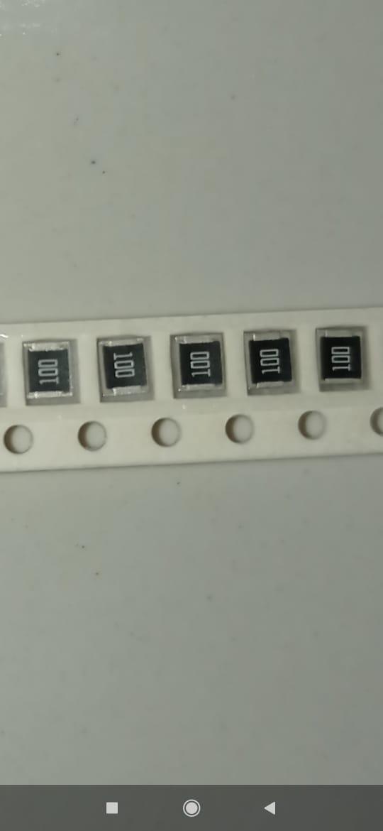 Gambar Resistor smd 1210 Resistor 1210 (#1) - 10 Ohm - 10 Ohm dari ResKun undefined Tokopedia